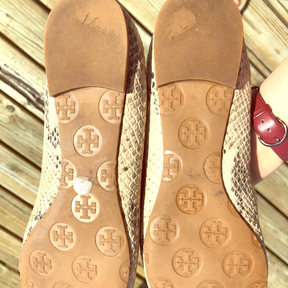 TORY BURCH BALLET FLATS -Snake Print🐍